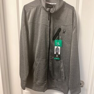 Spyder Men's Gray Performance Jacket
